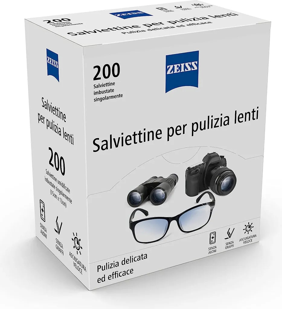 ZEISS SALVIETTINE PULIZIA 200P