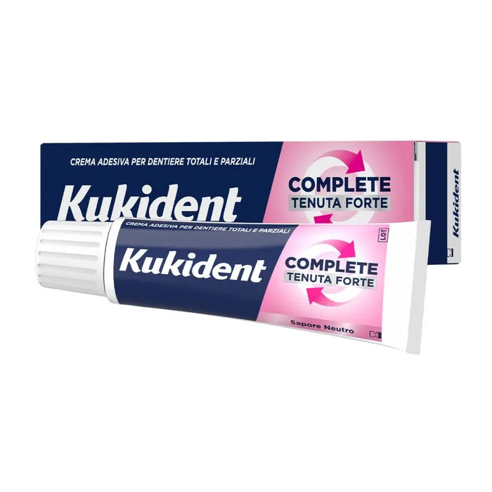 Kukident Complete - Tenuta Forte Crema Adesiva per Dentiere 47g