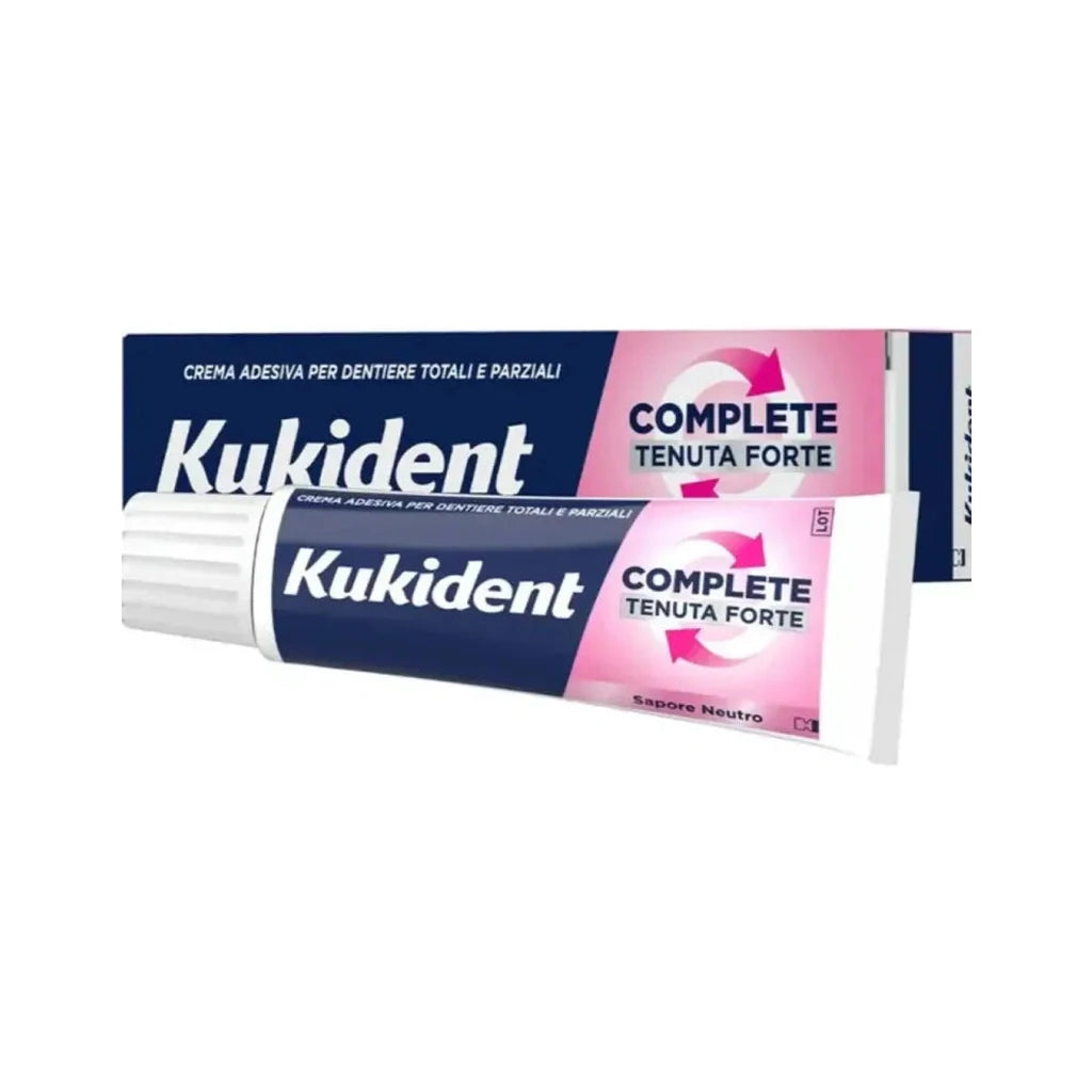 Kukident Complete - Tenuta Forte Crema Adesiva per Dentiere 47g
