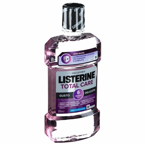 Listerine Total Care Zero Alcol Gusto Delicato 500 Ml