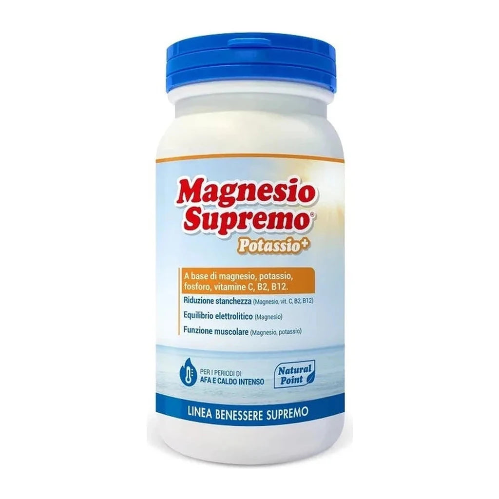 Magnesium Supremo Potassium+ 150g | Fatigue Reduction & Electrolyte Balance