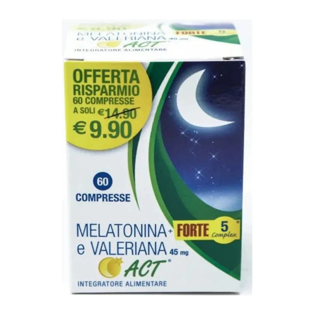 MELATONINA ACT +VAL+FT5C 60CPR