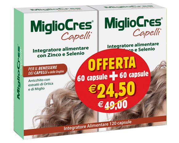 MIGLIOCRES 60+60CPS PROMO