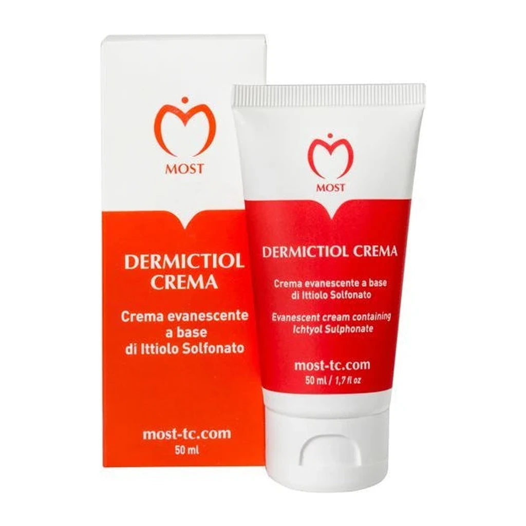 MOST Dermictiol Cream Ichthyol Sulphonate 50ml | Soothing Skin Treatment
