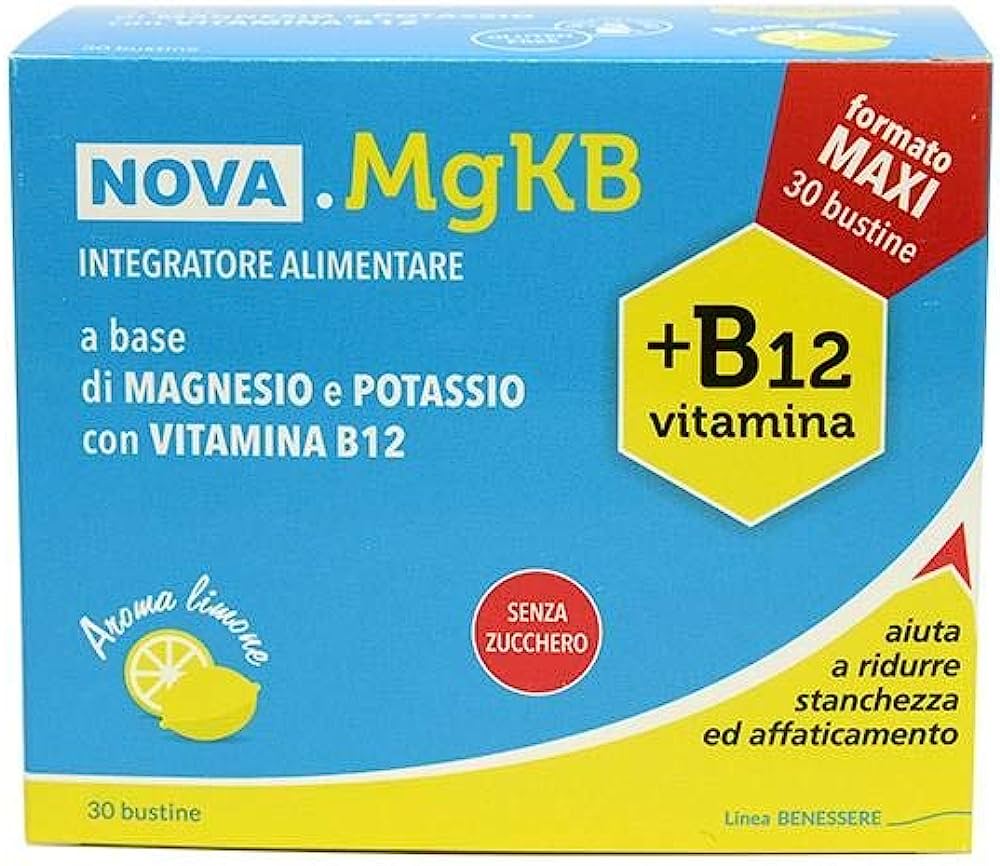 Nova MgKB+B12 vitamina 30 bustine
