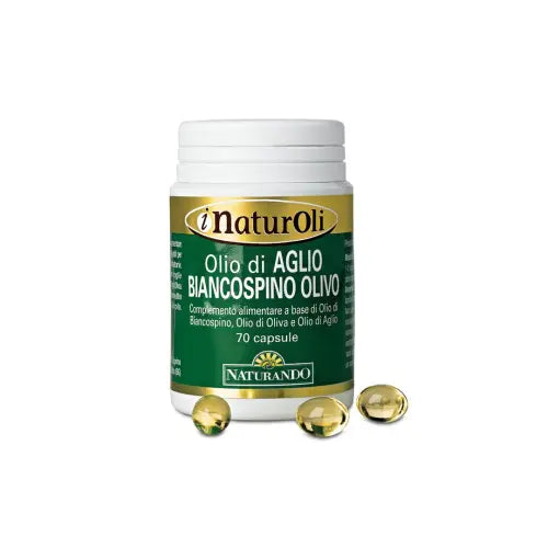 Olio Aglio Biancospino Olivo 70 Perle