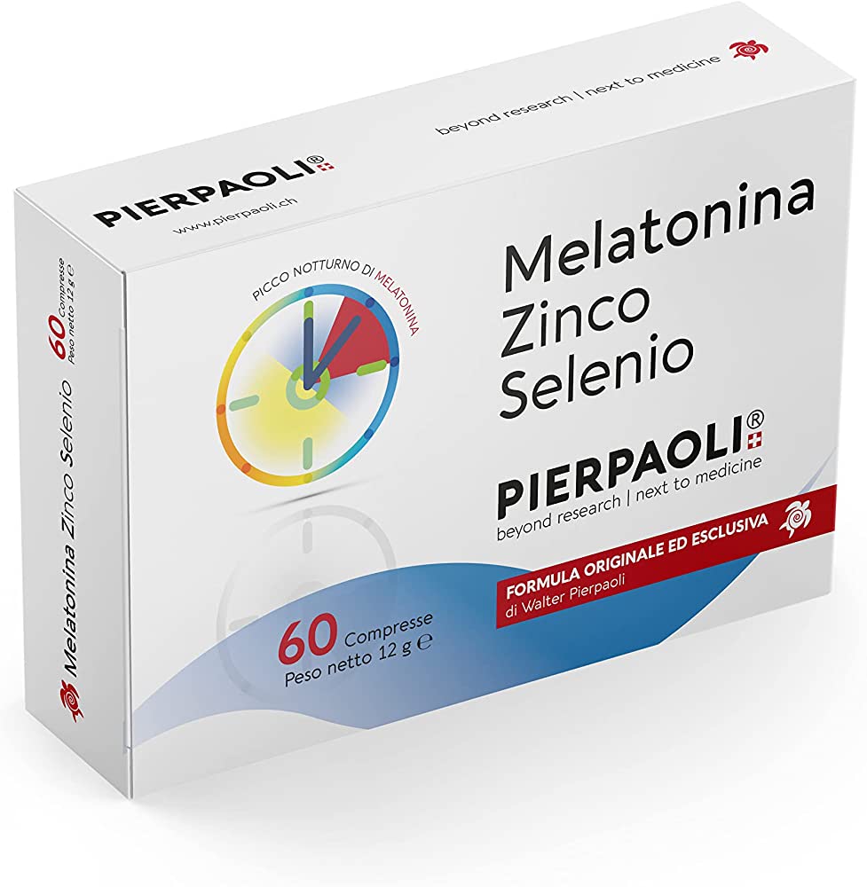 Pierpaoli Melatonina Zinco Selenio 30 cpr