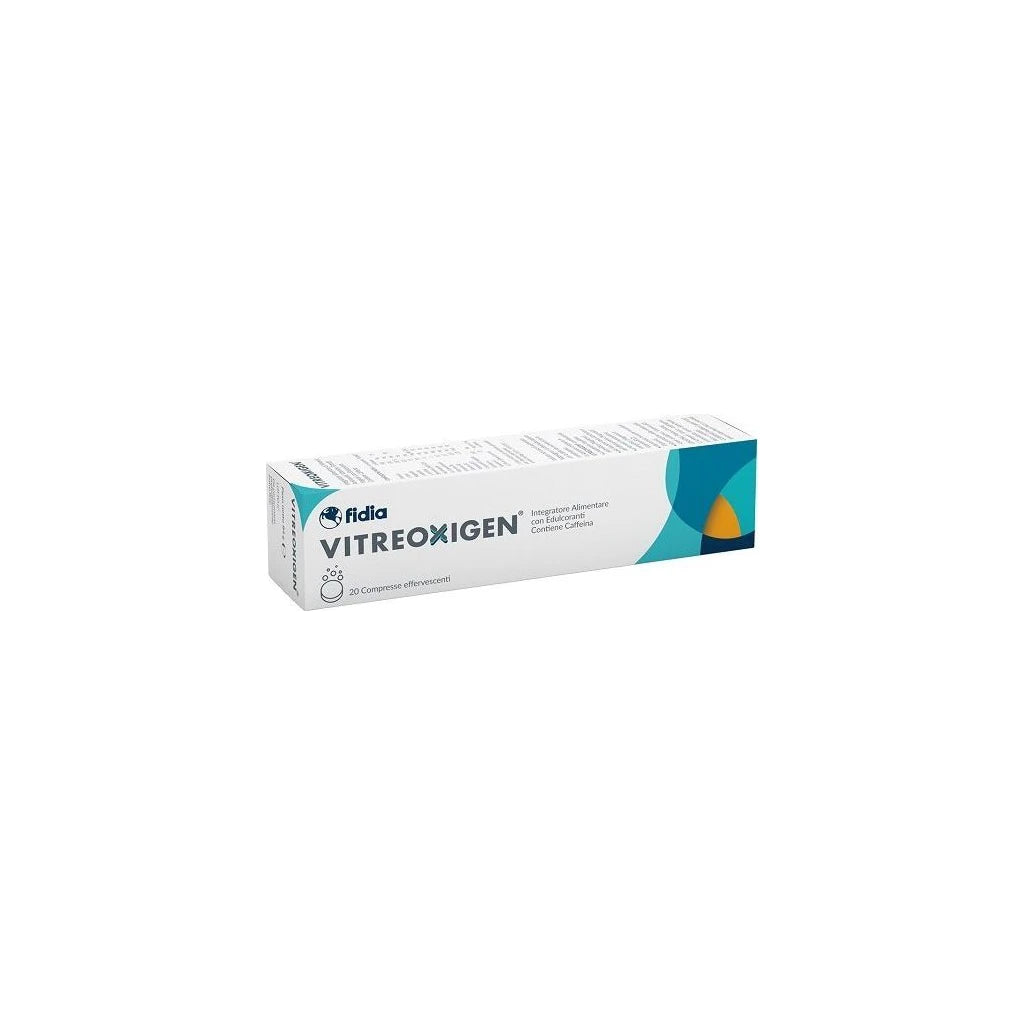 Fidia Vitreoxigen Effervescent Dietary Supplement 20 Tablets | Energy & Well-being