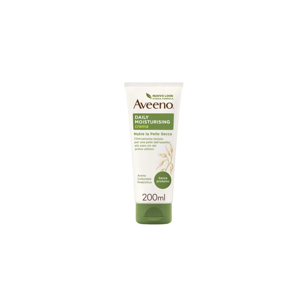 Aveeno Daily Moisturising Body Cream for Dry Skin 200ml Fragrance-Free