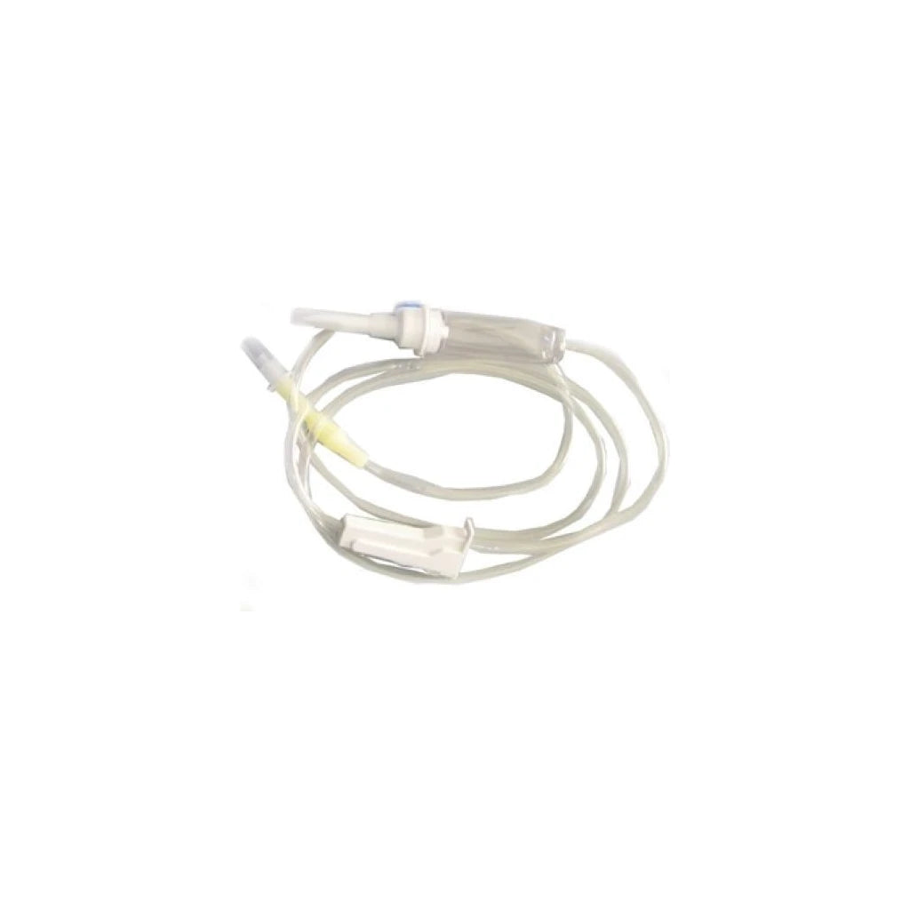 FARMACARE Srl IV Drip Set without Needle with Roller Clamp | Medical Infusion Set