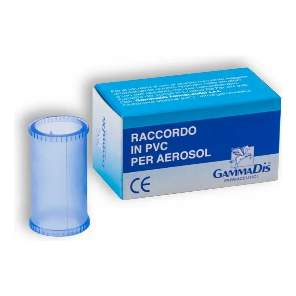Gammadis Raccord PVC pour Aérosol | Accessoire Thérapie Respiratoire