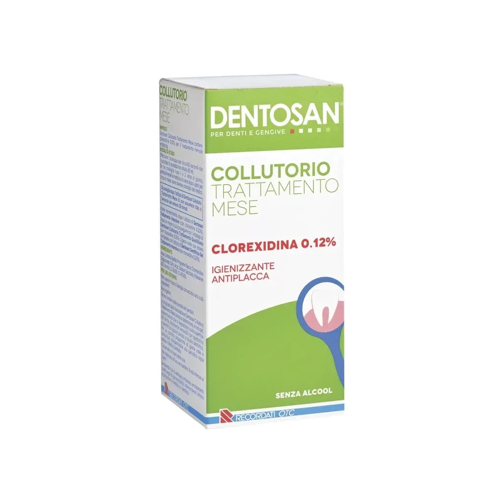 Enjuague Bucal Dentosan Tratamiento Mensual Clorhexidina 0.12% - Higiene Bucal Antiplaca
