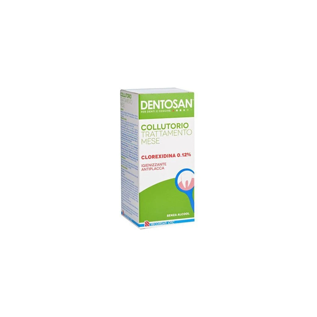 Dentosan Enjuague Bucal Clorexidina 0.12% - Tratamiento Mensual Higiene Antiplaca