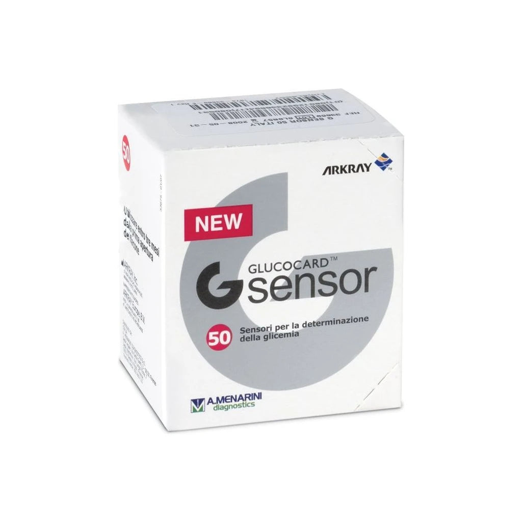 GLUCOCARD G SENSOR 50STR