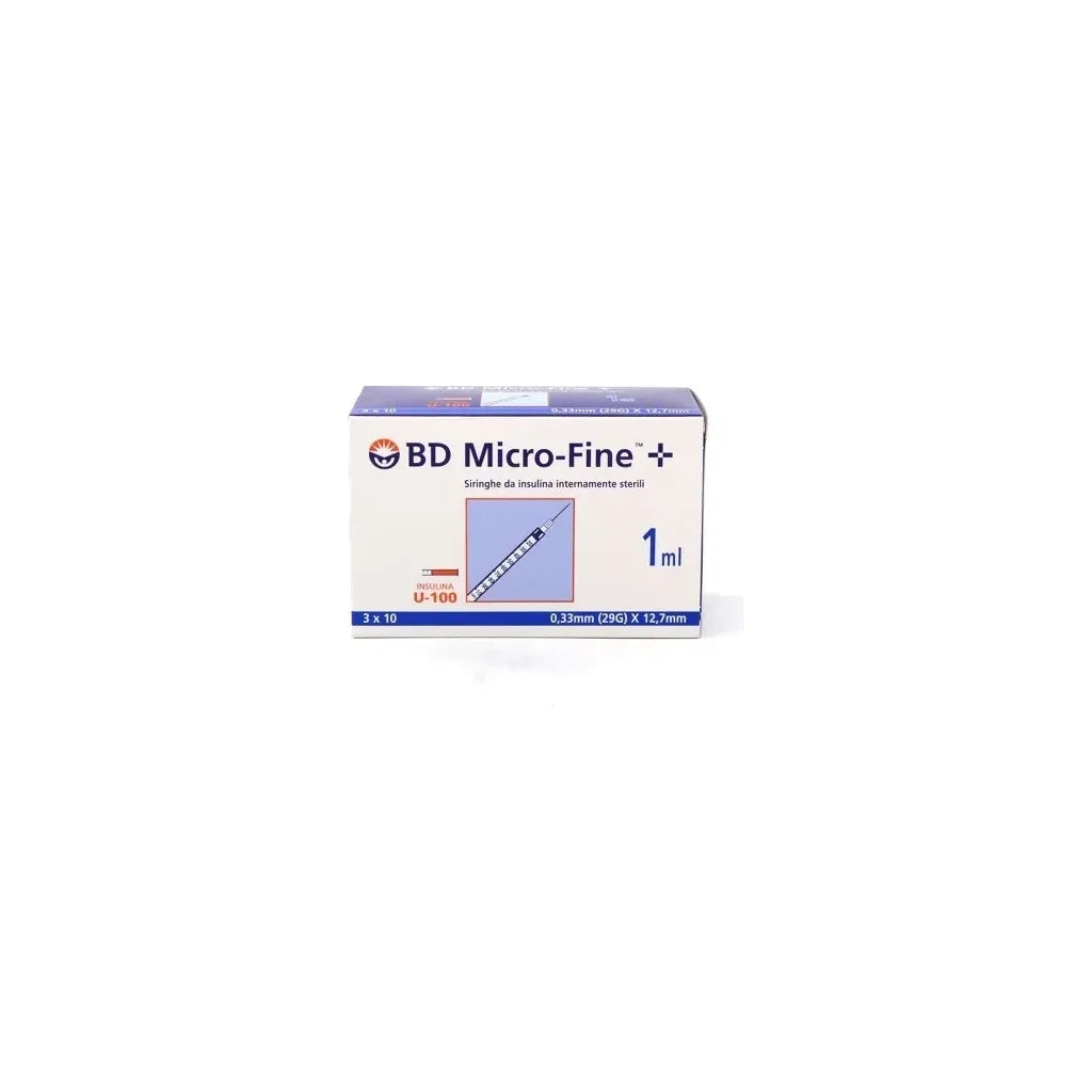 SIR INSULINA BD 1ML G29 30PZ