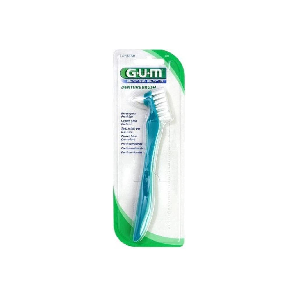 GUM Denture Brush Sunstar | Deep Cleaning for Dentures