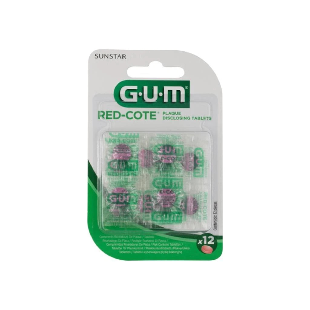 GUM RED-COTE RIV PLACCA 12PAST