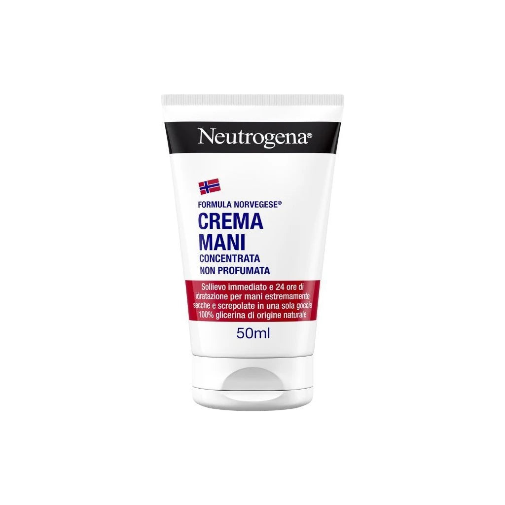 Neutrogena Crema de Manos Concentrada Fórmula Noruega 50ml - Solución para Manos Secas y Agrietadas