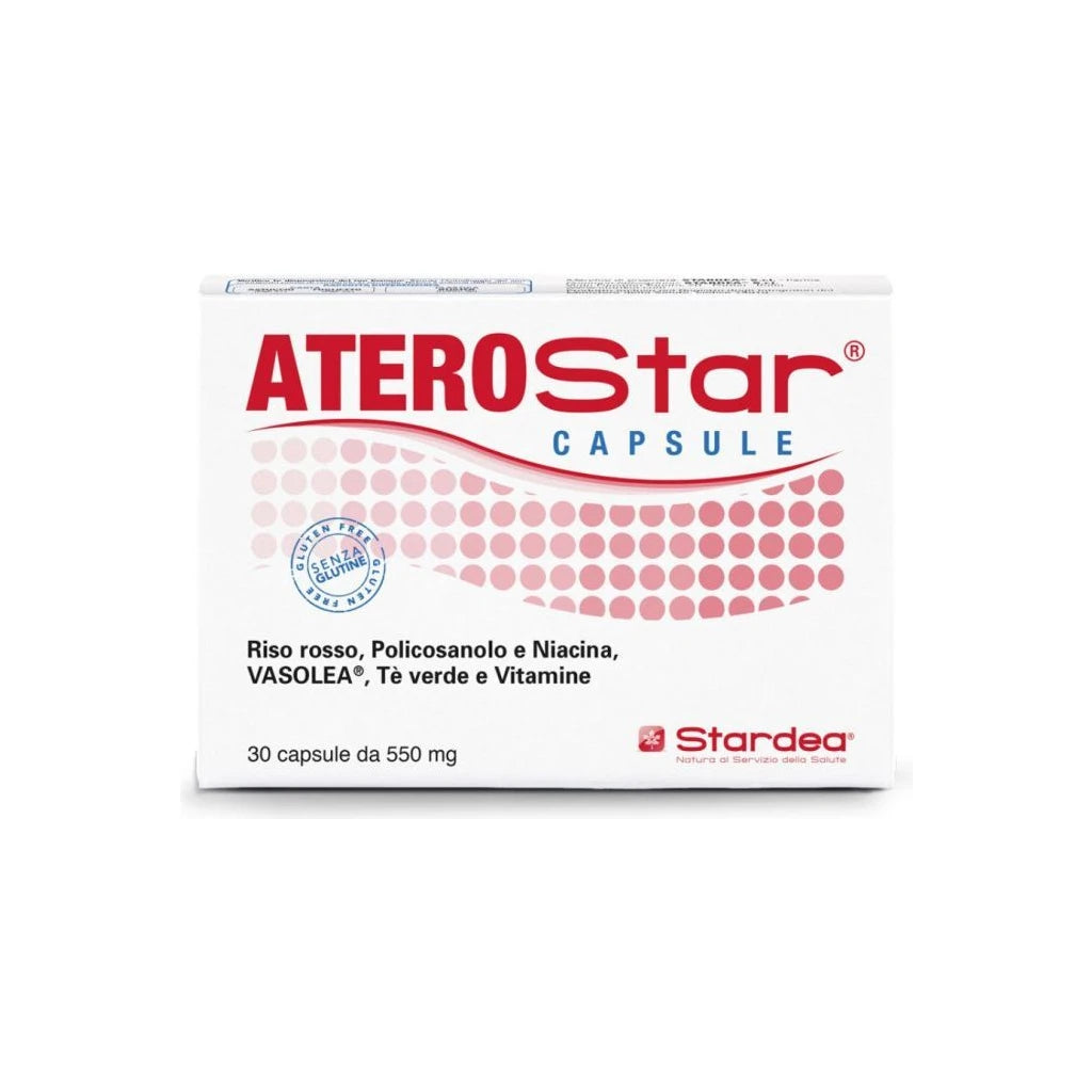 Aterostar Capsules | Red Yeast Rice & Niacin Cholesterol Support Supplement