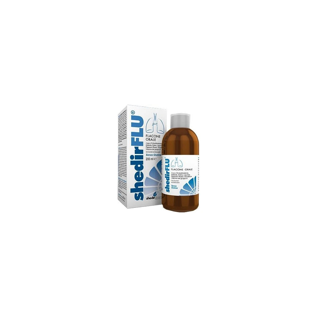 SHEDIRFLU Sirop 200ml - Soulagement Toux, Gorge et Soutien Immunitaire
