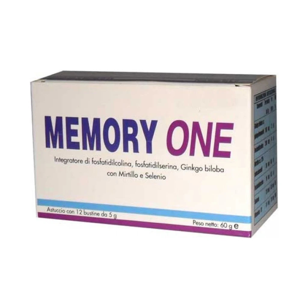 MEMORY ONE Complément Mémoire avec Ginkgo, Phosphatidylsérine & Sélénium | LEADER NATURAL PHARMA