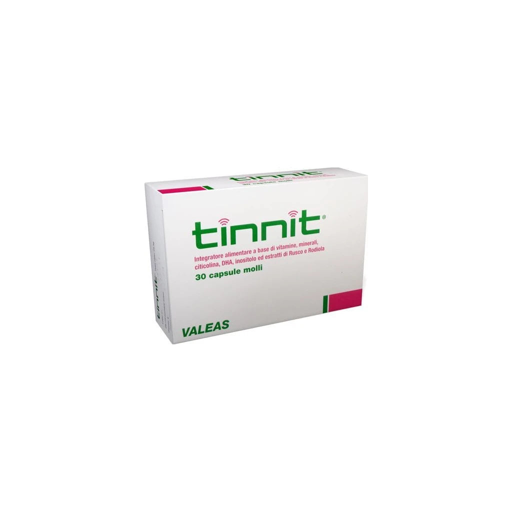 Tinnit Vitamine Mineralien Ruscus Rhodiola Ergänzung 30 Weichkapseln