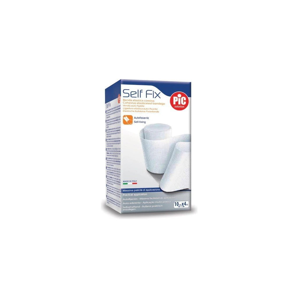 Pic Self Fix Cohesive Elastic Bandage 4cm x 4m | Self-Adhering & Practical