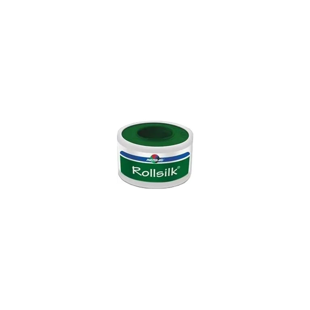 Master-Aid Rollsilk Seidenpflaster 5x1,25 | Sanft und Atmungsaktiv