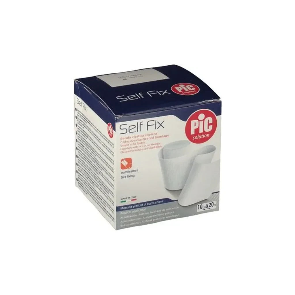 Pic Solution Self Fix Venda Elástica Cohesiva Autofijable 10cm x 20m