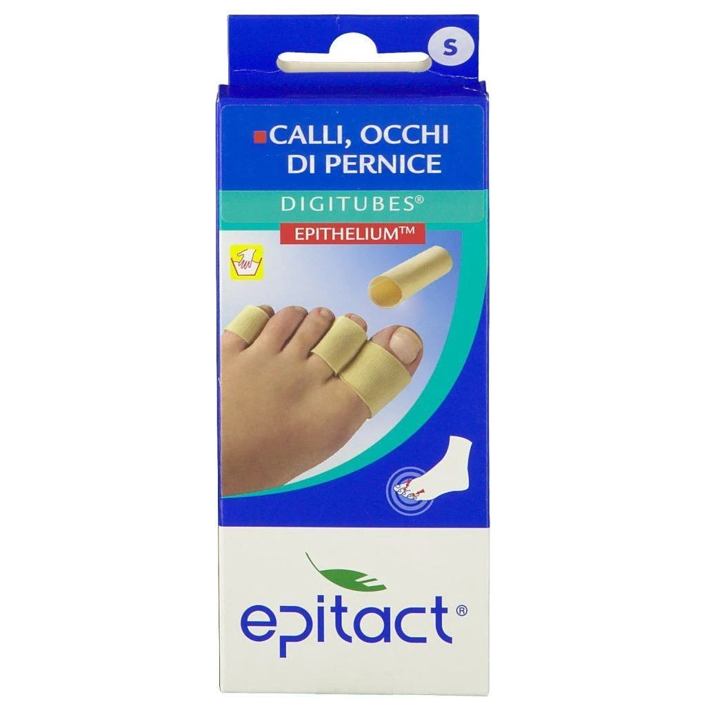 Epitact Digitubes Silicone Gel | Corn & Callus Toe Protectors | Size S