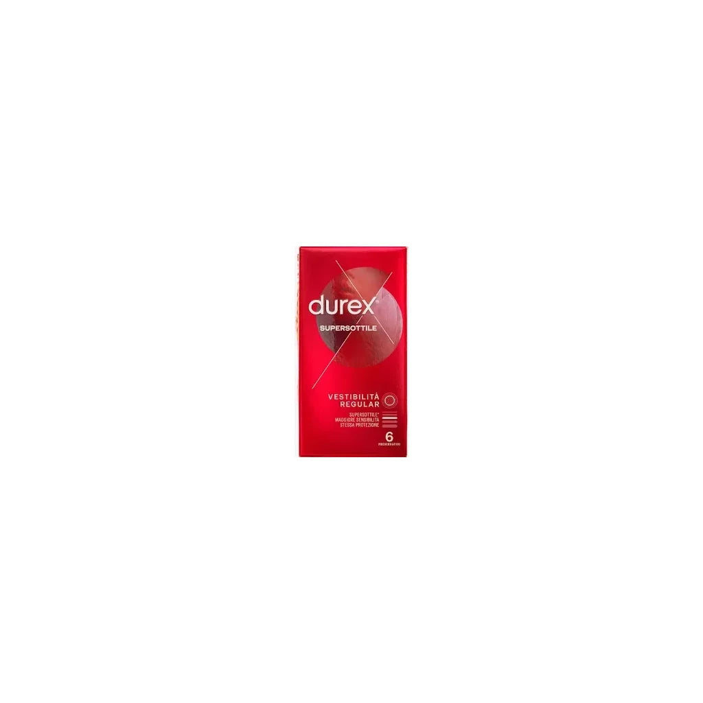 Durex Supersottile Kondome 6er Pack: Maximale Empfindlichkeit, Zuverlässiger Schutz