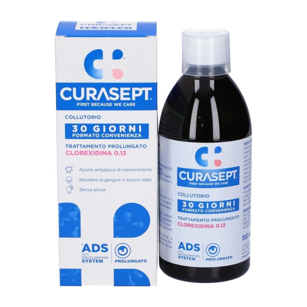 Curasept ADS Mundspülung 0.12 | Verlängerte Zahnfleischbehandlung 500ml