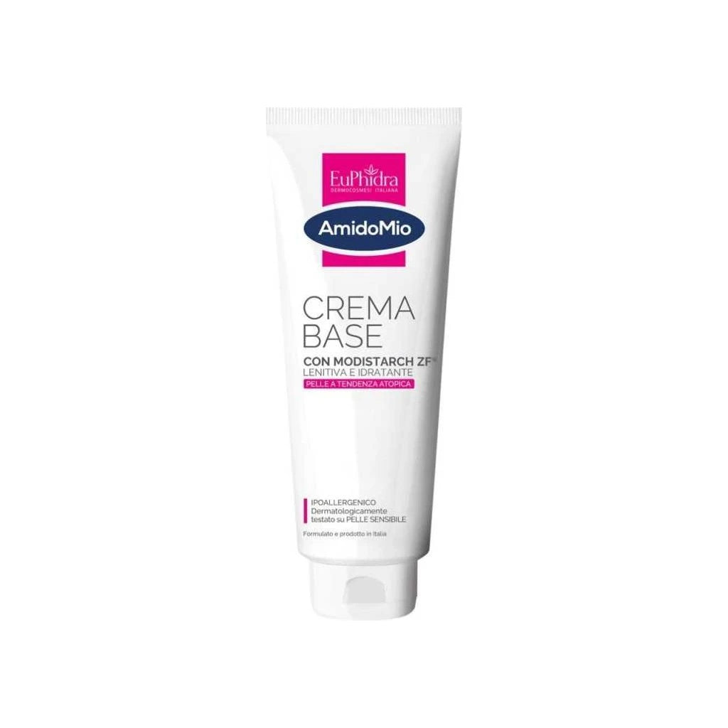 EuPhidra AmidoMio Base Hydrating Cream 400ml - Atopic & Sensitive Skin