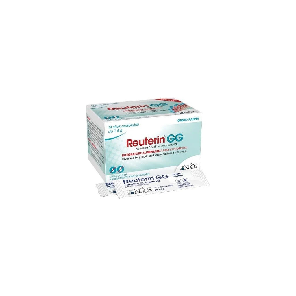Reuterin GG 14 Orosoluble Sticks Probiotic for Intestinal Balance
