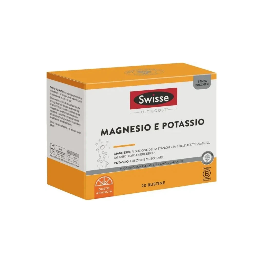 SWISSE MAGNESIO POTASSIO20BUST