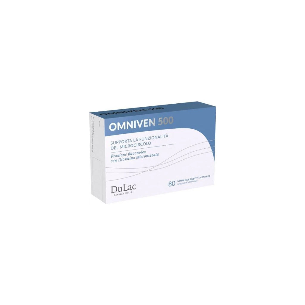 Omniven 500 Tabletten: Mikrozirkulationsunterstützung für leichte Beine - Dulac
