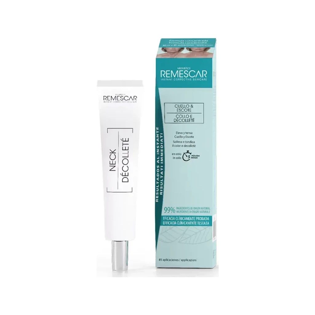 Remescar Neck & Décolleté 40ml | Instant Lifting & Firming Cream, Anti-Aging