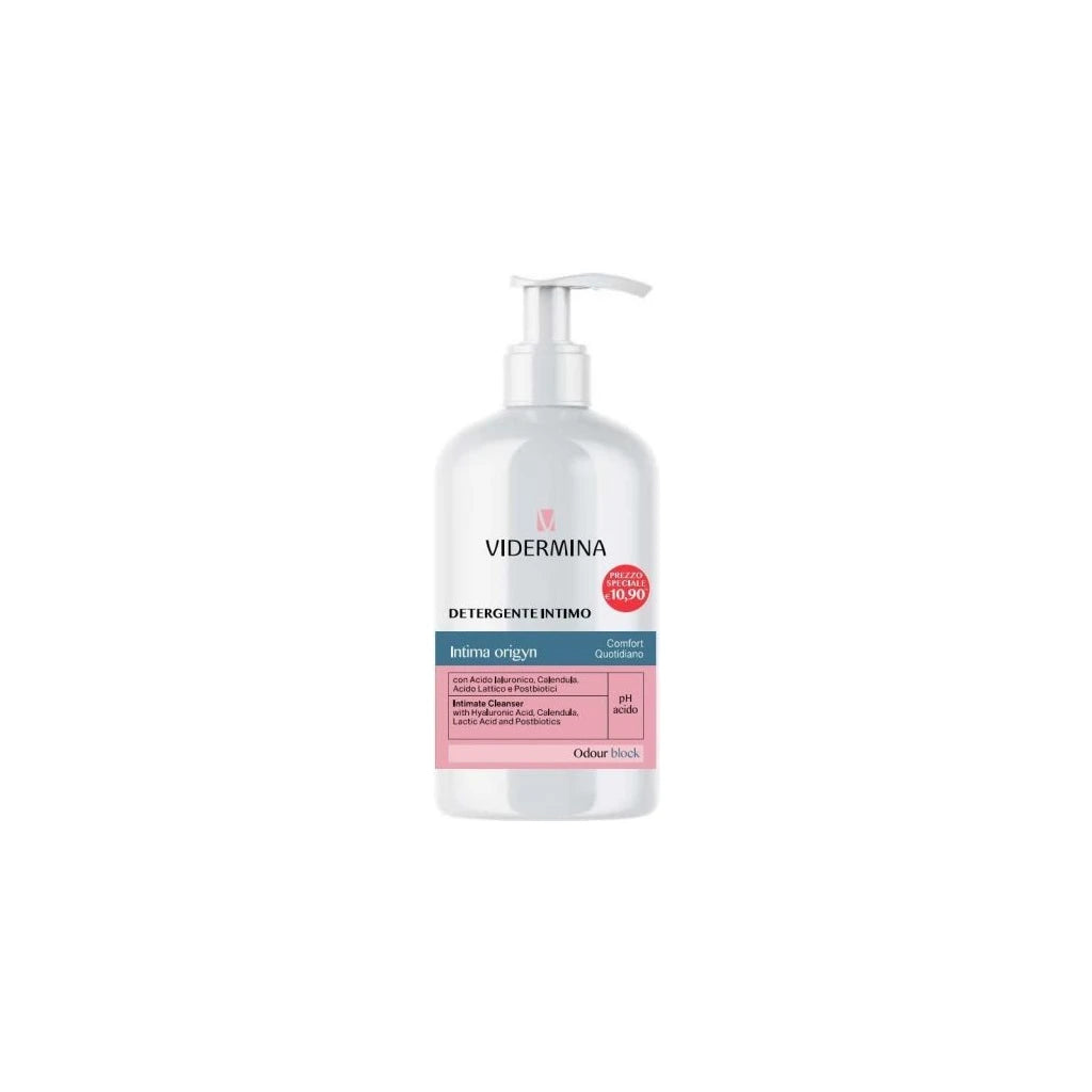 Vidermina Deligyn Intimate Cleanser 500ml - Acid pH | Hydration & Comfort