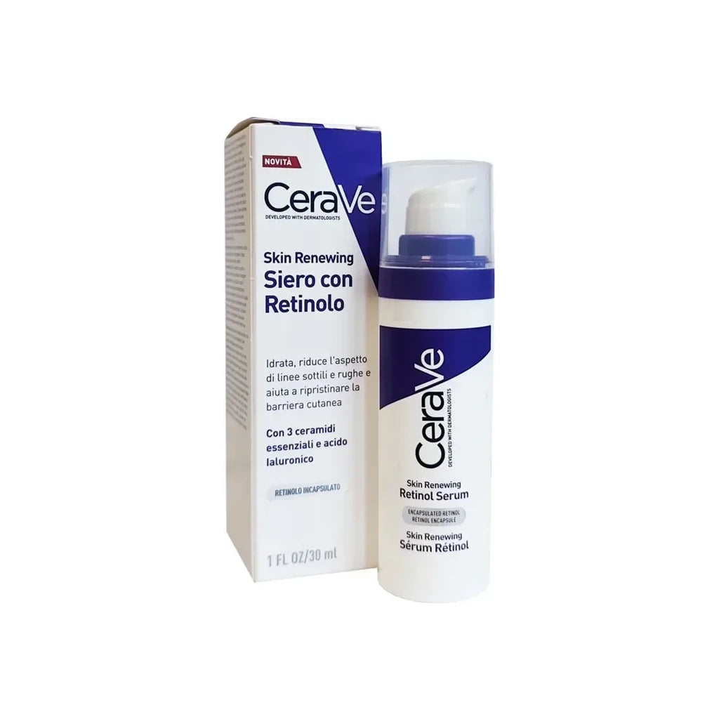 CeraVe Skin Renewing Retinol Serum | Anti-Aging & Hydrating Face with Ceramides