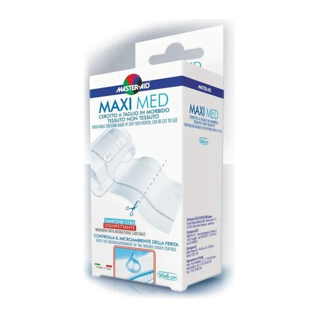 Master-Aid Maxi Med: Disinfectant Cut-to-Size Dressing 50x8 cm