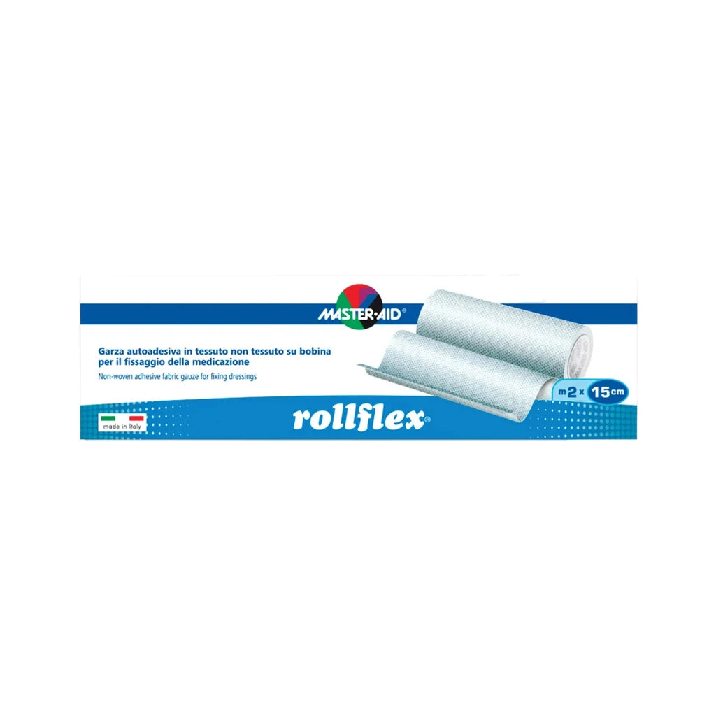 Master-Aid Rollflex Non-Woven Adhesive Gauze 2mx15cm - Dressing Fixation