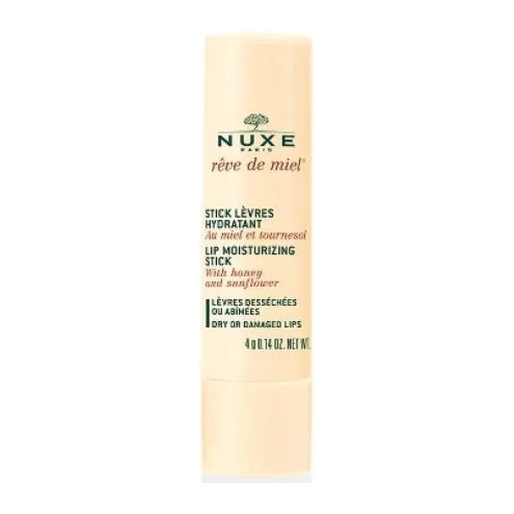 NUXE Rêve de Miel Lip Moisturizing Stick - Honey & Sunflower - Dry Lips