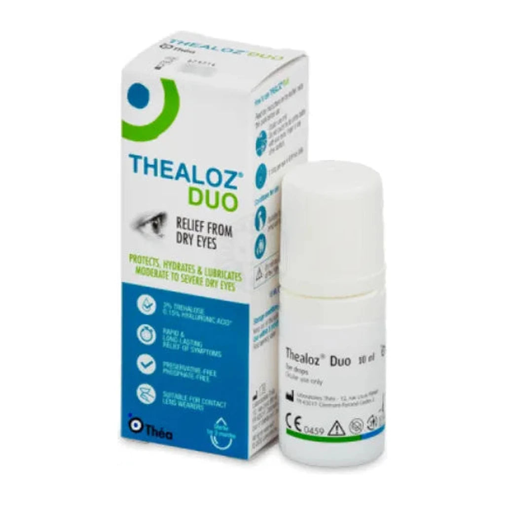 Thealoz Duo Eye Drops - Dry Eye Relief, Hydration & Protection with Trehalose & HA