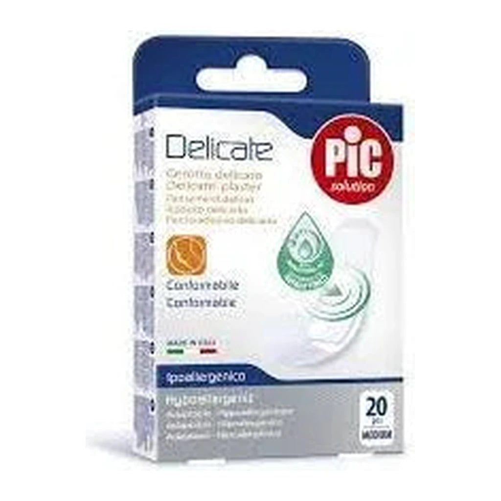 PIC Delicate Hypoallergenic Plasters for Sensitive Skin - 20 pcs