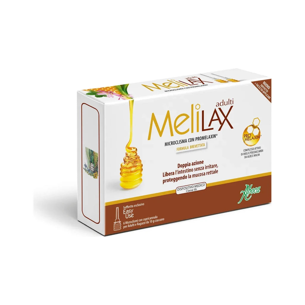 Melilax Erwachsene Aboca - Mikroklistier bei Verstopfung & Darmwohlbefinden