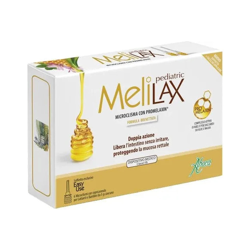 Melilax Pädiatrisch 6 Mikroklistiere | Sanfte Verstopfungshilfe für Kinder & Säuglinge