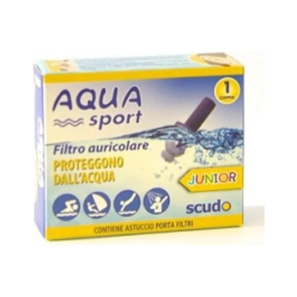 Scudo Aqua Sport Junior Ear Filters | Water Protection for Kids Swimming