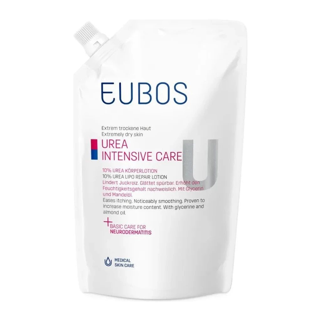 EUBOS Urea 10% Intensive Reparatur Lotion für Extrem Trockene Haut & Neurodermitis 400ml