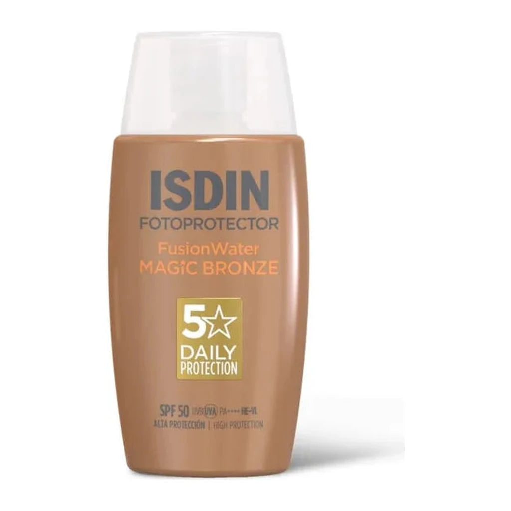 ISDIN FusionWater Magic Bronze SPF50 | High Sun Protection with Bronze Effect