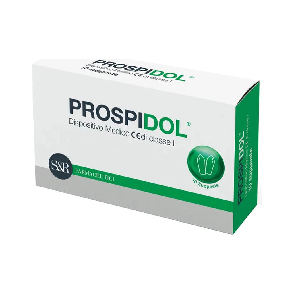 Prospidol 10 Suppositories 2G - Class I Medical Device